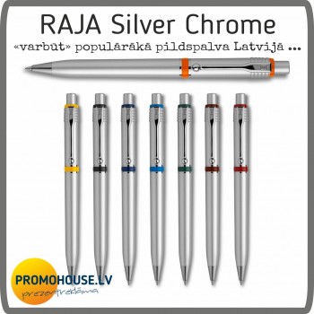 Pildspalva 120 Raja Silver Chrome Pildspalva 120 Raja Silver Chrome
